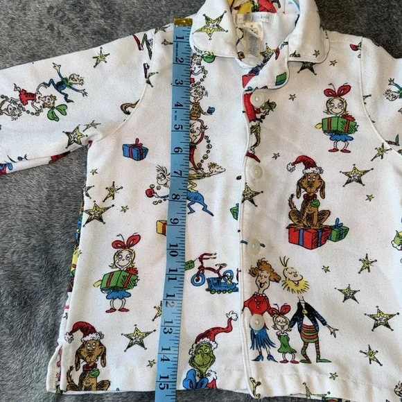 🎄 Grinch Toddler Pajamas 🎄 - Picture 4 of 12